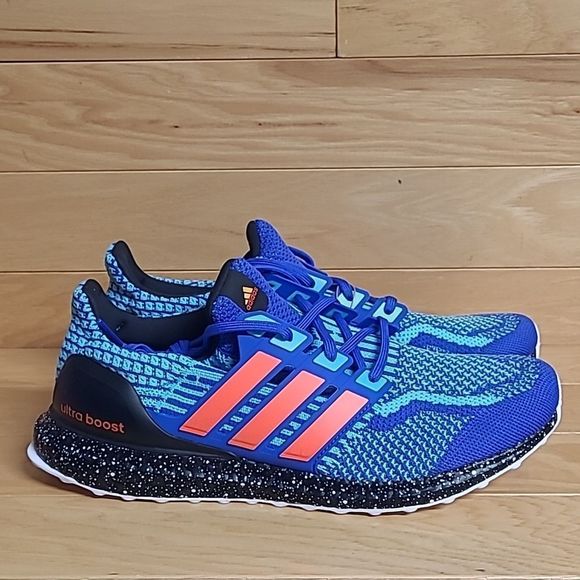adidas Other - Adidas Ultraboost 5.0 DNA Black Sonic Ink Red Aqua Mens Shoe Sneaker GV7714